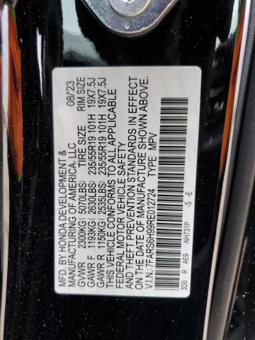 2024 HONDA CR-V SPORT 7FARS6H99RE012724