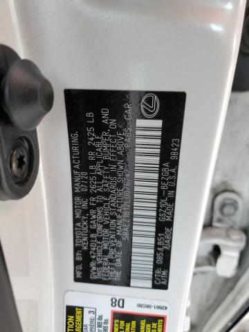 2020 LEXUS ES 350 LUX 58AEZ1B12LU076747