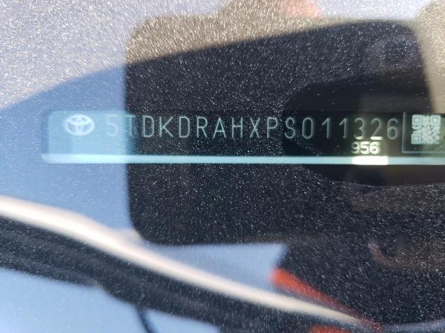 VIN 5TDKDRAHXPS011326 2023 Toyota Highlander, L no.13