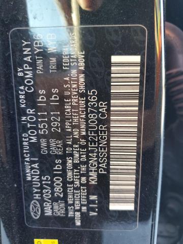 2015 HYUNDAI GENESIS 3. - KMHGN4JE2FU087365