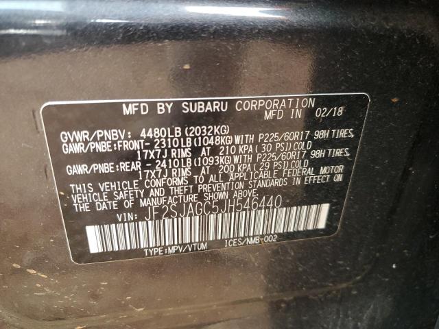 VIN 1C4HJXFG3MW619157 2018 SUBARU FORESTER no.13