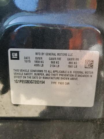 2016 CHEVROLET CRUZE LIMI 1G1PE5SB3G7203194