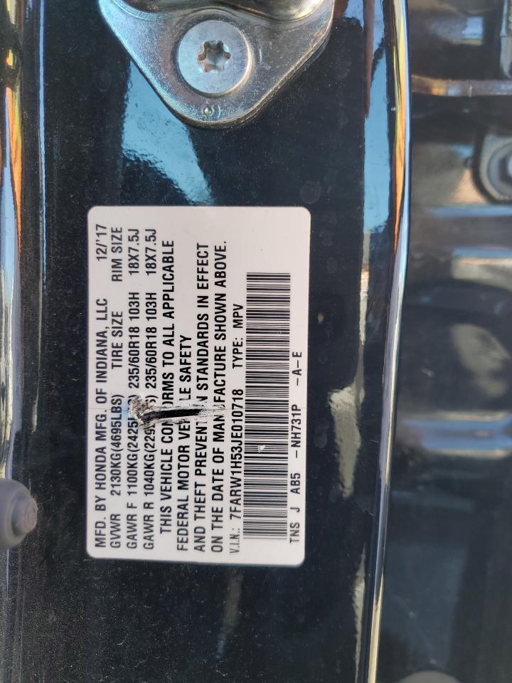 7FARW1H53JE010718 HONDA CRV 2018