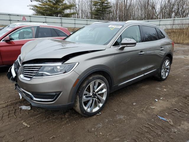 Lot #2407090123 2016 LINCOLN MKX RESERV salvage car