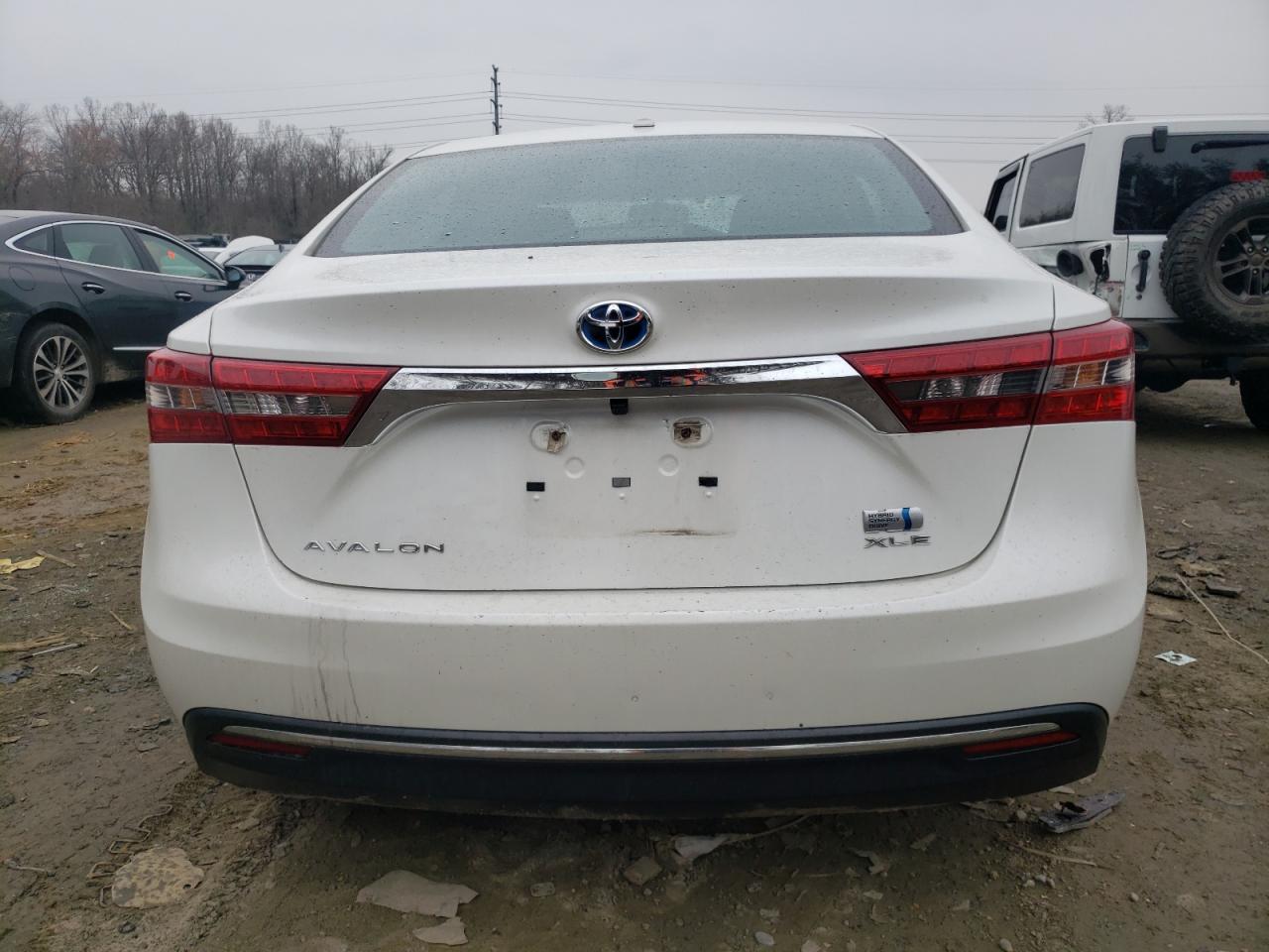 4T1BD1EB5GU052364 TOYOTA AVALON 2016
