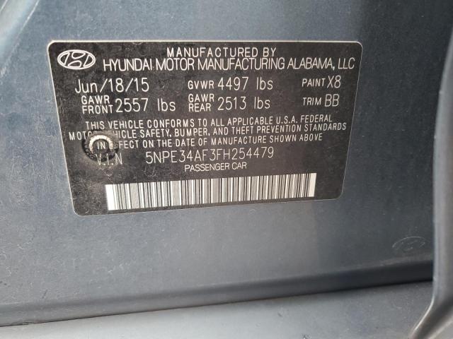 2015 HYUNDAI SONATA SPO - 5NPE34AF3FH254479