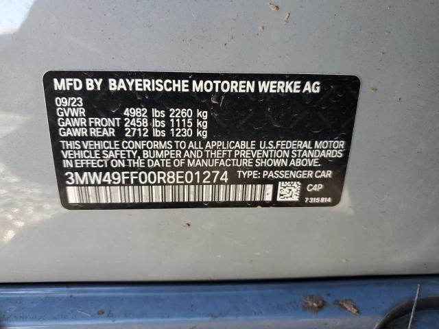 3MW49FF00R8E01274 BMW M3 40XI 12