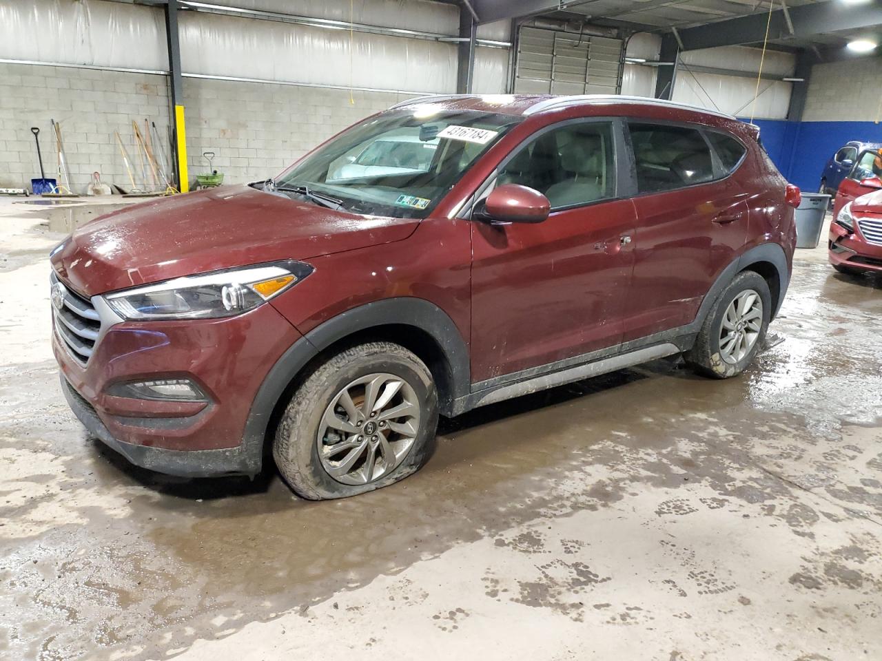 2017 Hyundai Tucson Limited vin: KM8J3CA49HU251615