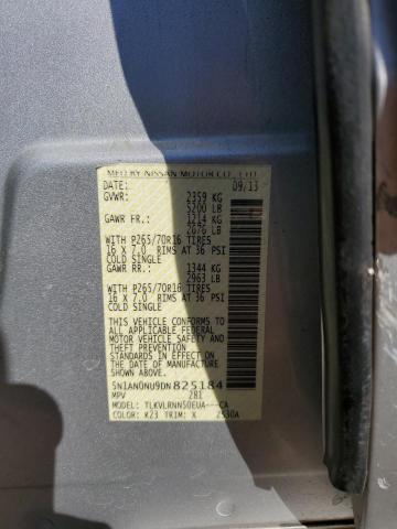 2021 NISSAN XTERRA X 5N1AN0NU9DN825184