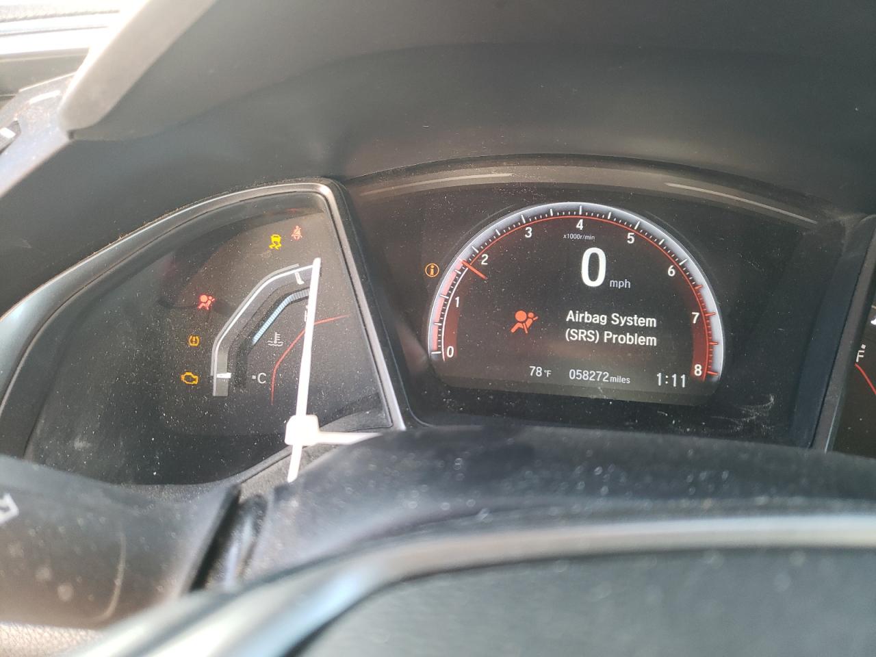 2HGFC1E53KH706813 HONDA CIVIC 2019
