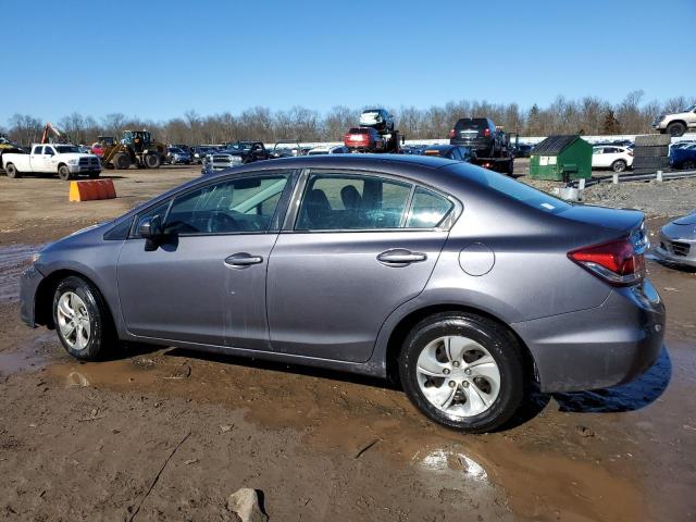 Vin: 19xfb2f50fe114552, lot: 39954344, honda civic lx 20152