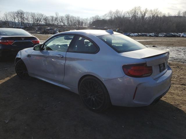 BMW M2 COMPETI 2020 silver  gas WBS2U7C08L7F94944 photo #3