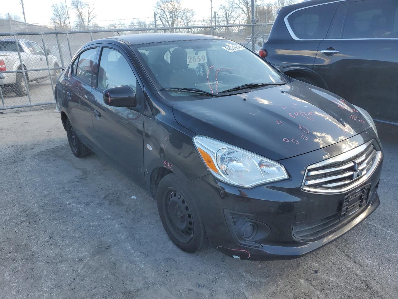 2018 Mitsubishi Mirage G4 Es vin: ML32F3FJ3JHF07735