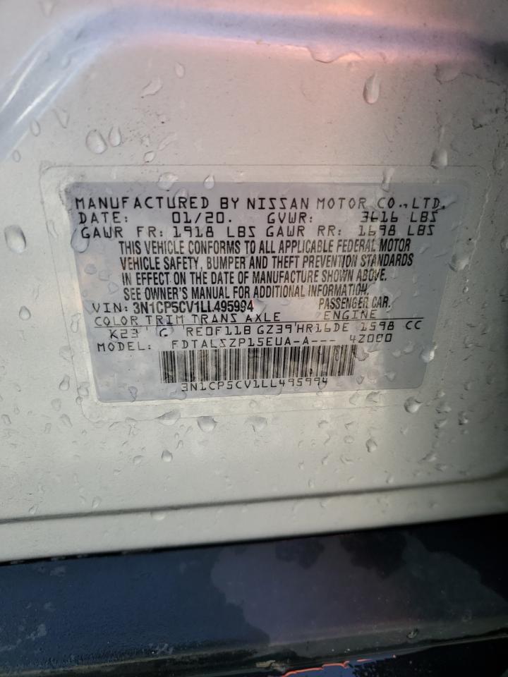 3N1CP5CV1LL495994 NISSAN KICKS 2020