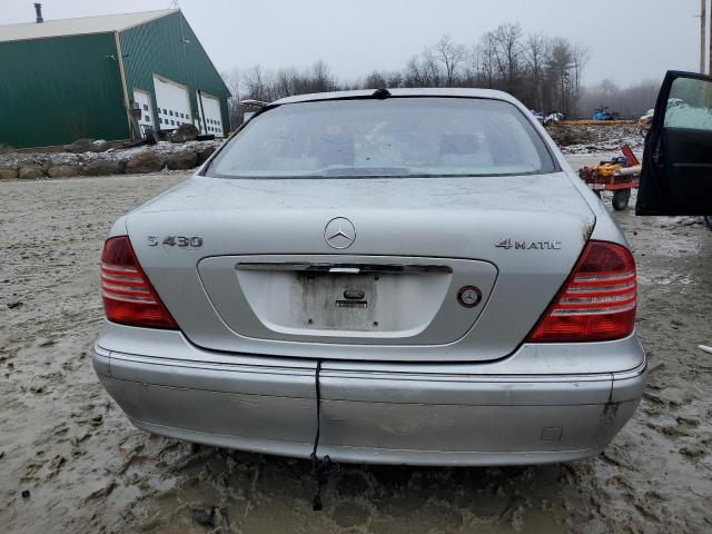 2004 Mercedes-Benz S 430 4Matic VIN: WDBNG83J34A394001 Lot: 63184214