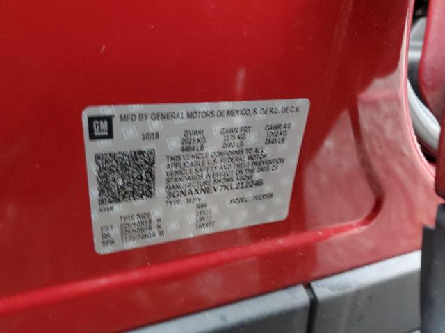 2019 CHEVROLET EQUINOX PR 3GNAXNEV7KL212246
