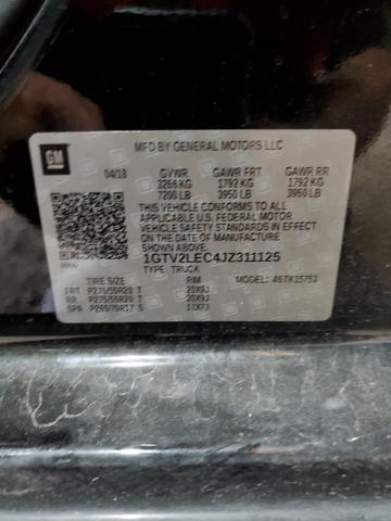 2018 GMC SIERRA K15 1GTV2LEC4JZ311125