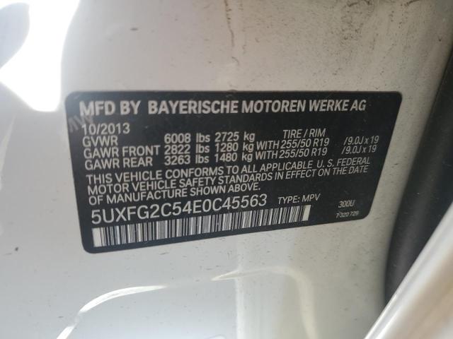 VIN 5UXFG2C54E0C45563 2014 BMW X6, Xdrive35I no.12