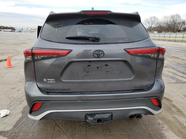 VIN 5TDJZRBH6MS058554 2021 Toyota Highlander, Xse no.6