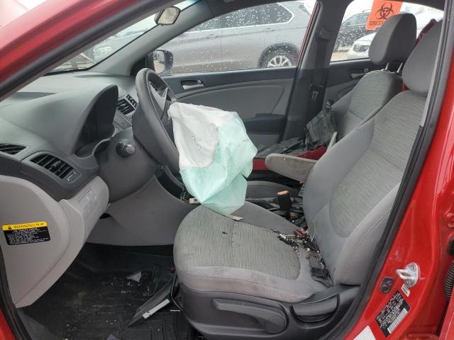 Lot #2485264740 2017 HYUNDAI ACCENT SE salvage car