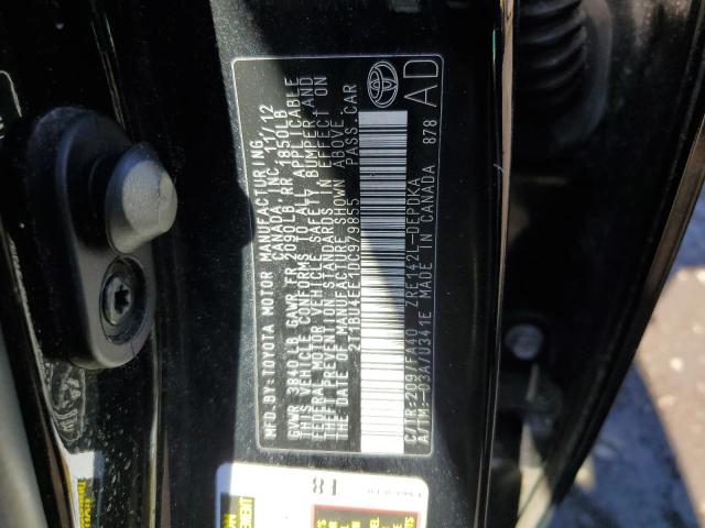 VIN 2T1BU4EE1DC979855 2013 Toyota Corolla, Base no.12