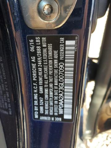 2016 PORSCHE PANAMERA 2 - WP0AA2A73GL007090