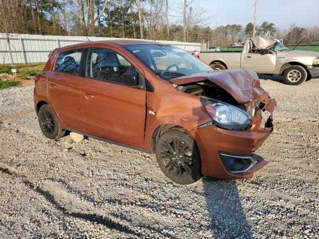  MITSUBISHI MIRAGE LE 2019 Оранжевий