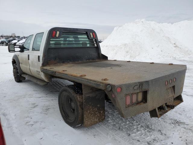 FORD F550 SUPER 2005 white conventi diesel 1FDAW57PX5EB27783 photo #3