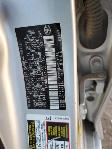 VIN 2HKRM4H70EH628185 2012 TOYOTA CAMRY no.12