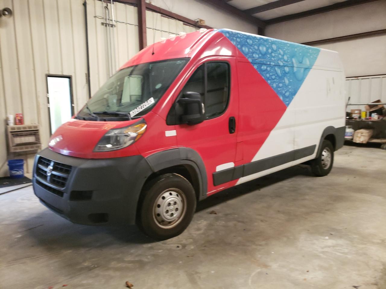 3C6TRVDG2JE****** Salvage and Wrecked 2018 RAM Promaster in AL - Hueytown
