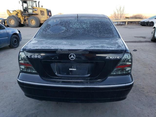 2006 Mercedes-Benz C 280 4Matic VIN: WDBRF92H06F762701 Lot: 52231174