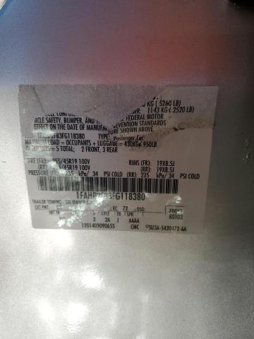 2015 FORD TAURUS LIM - 1FAHP2F83FG118380