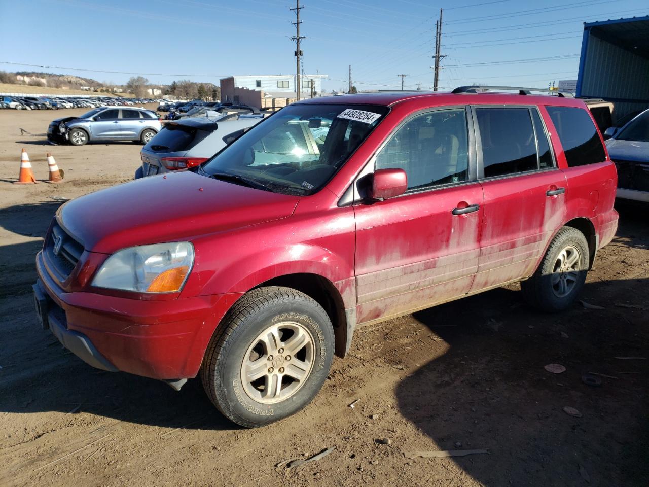 5fnyf18535b038063 5FNYF18535B038063 2005 Honda Pilot Exl