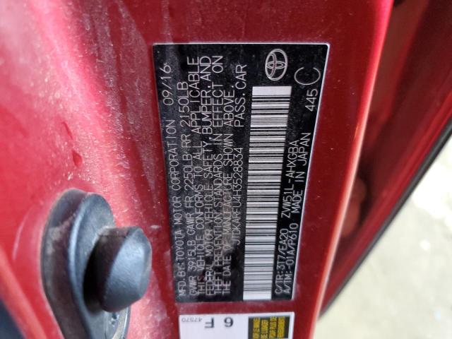 2017 TOYOTA PRIUS - JTDKARFU4H3528834