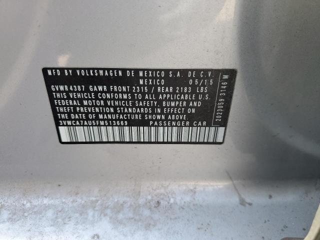 2015 VOLKSWAGEN GOLF SPORT - 3VWCA7AU5FM513669