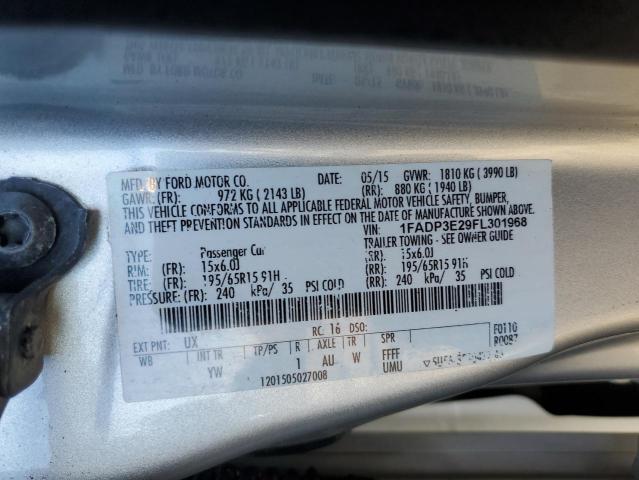 2015 FORD FOCUS S 1FADP3E29FL301968