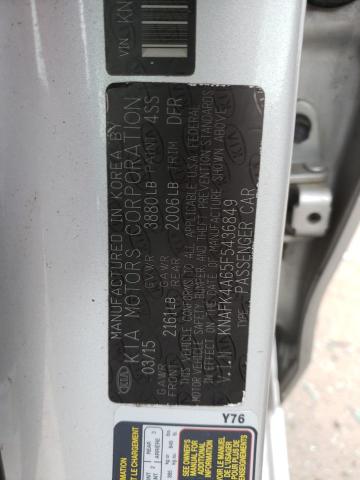 2015 KIA FORTE LX KNAFK4A65F5436849
