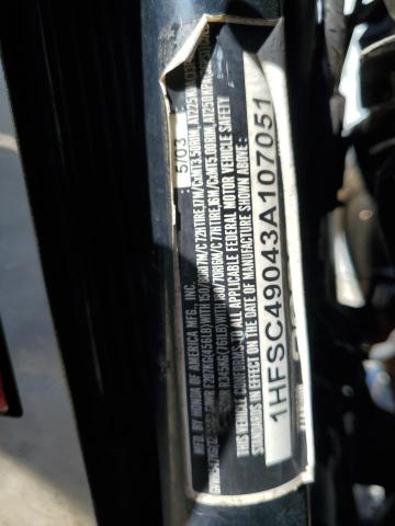2003 HONDA VTX1800 R 1HFSC49043A107051