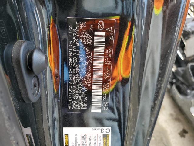 2022 LEXUS RC 350 BAS JTHGZ5BCXN5025053