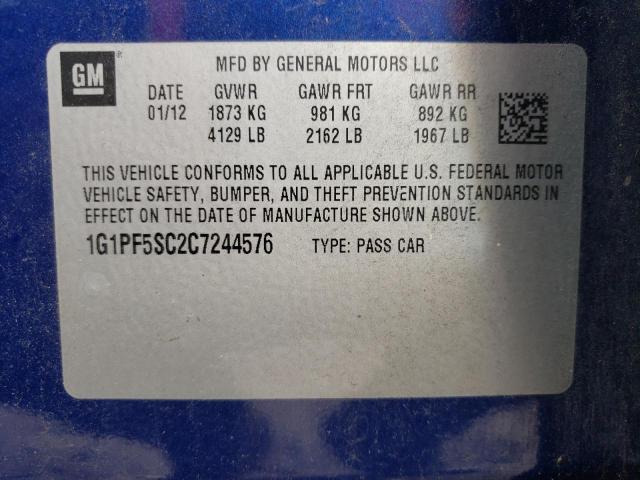 2012 Chevrolet Cruze - Image 12