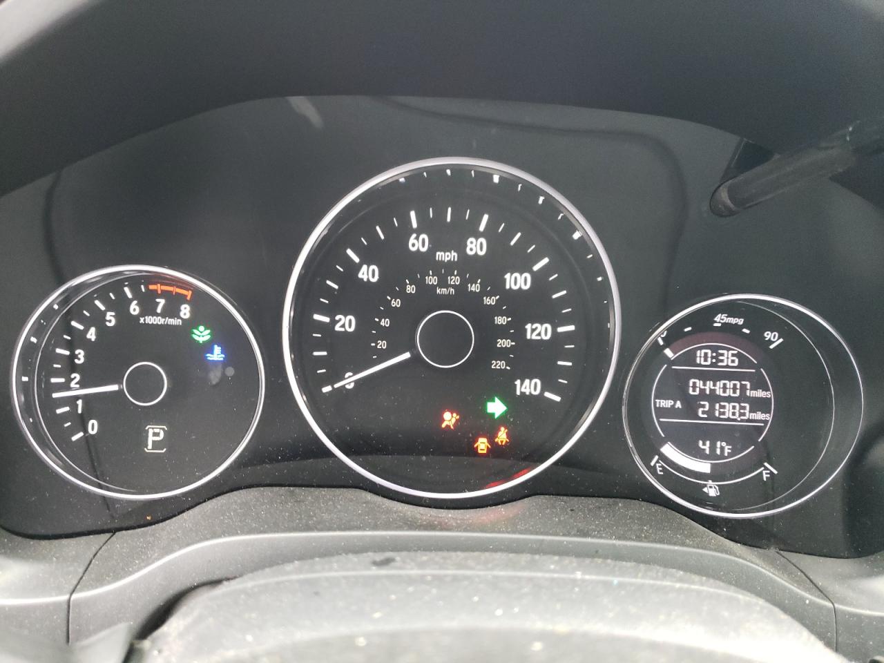 3CZRU6H39MM721346 HONDA HR-V 2021