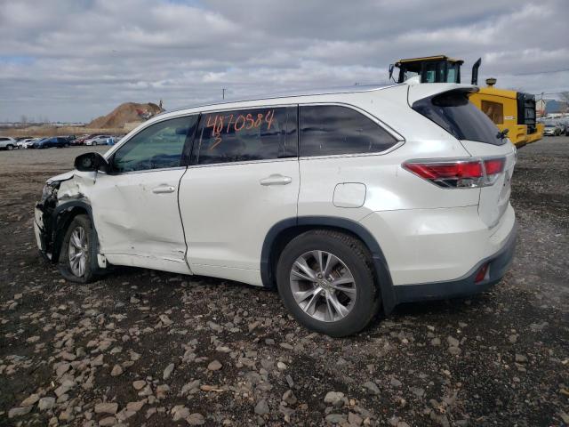 VIN 5TDJKRFH8FS137452 2015 Toyota Highlander, Xle no.2