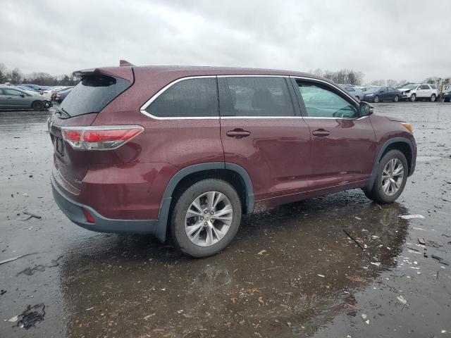 VIN 5TDBKRFH8FS215006 2015 Toyota Highlander, LE no.3