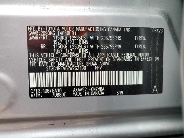 2023 TOYOTA RAV4 XLE P 2T3C1RFV6PW262130