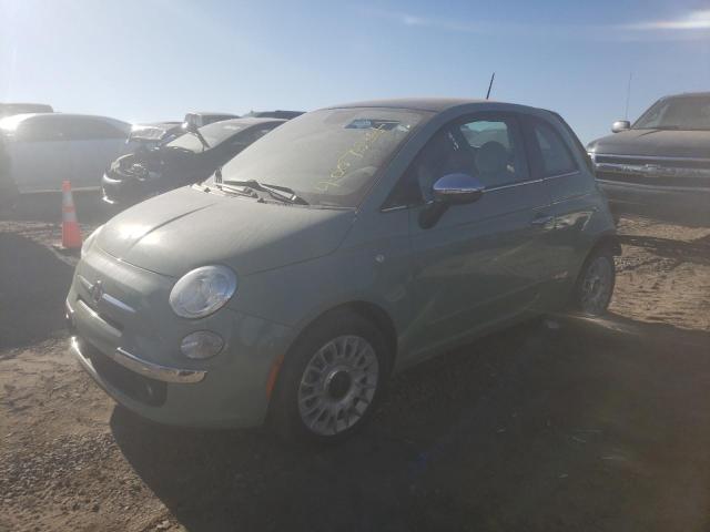 Lot #2376500115 2013 FIAT 500 LOUNGE salvage car