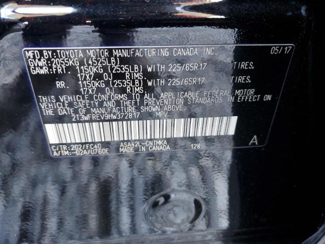 2017 TOYOTA RAV4 XLE - 2T3WFREV9HW372817