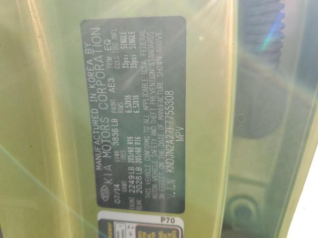 2015 KIA SOUL - KNDJN2A27F7755308