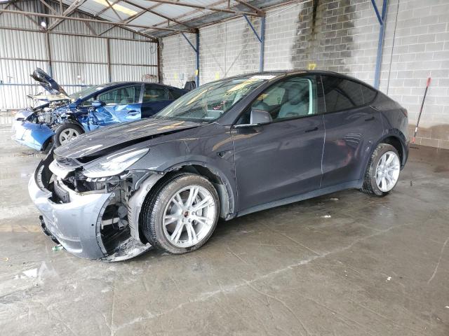 Lot #2411698185 2020 TESLA MODEL Y salvage car