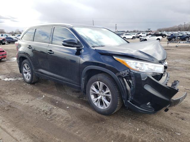 VIN 5TDJKRFH7FS174928 2015 Toyota Highlander, Xle no.4