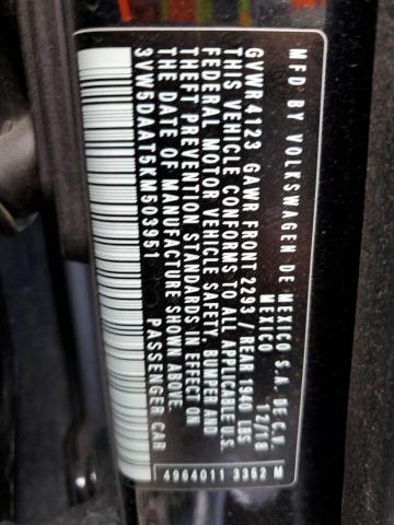 2019 VOLKSWAGEN BEETLE S - 3VW5DAAT5KM503951